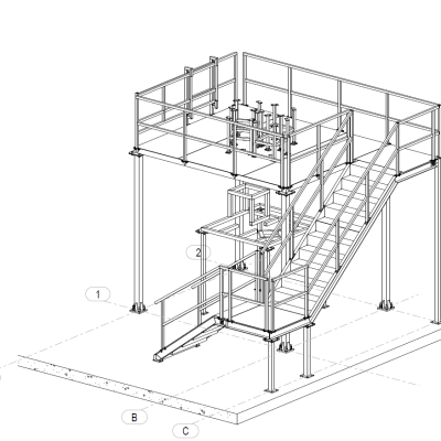 GRANÜL BESLEME HATTI PLATFORMU